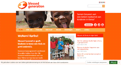 Desktop Screenshot of blessedgeneration.nl